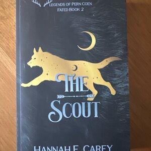 The Scout Book with Gold and Black Cover